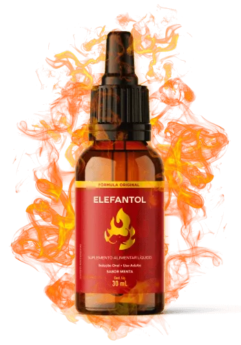 Frasco Original Elefantol - Suplemento para Desempenho Masculino (Fórmula com Chamas)